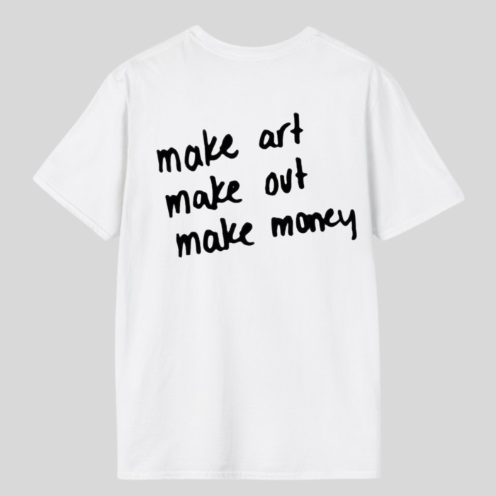 Tricou unisex din bumbac 100% Make art [2]