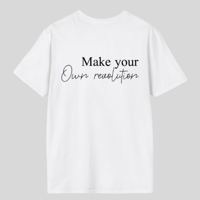 Tricou  unisex din bumbac 100%    Make your own revolution [2]