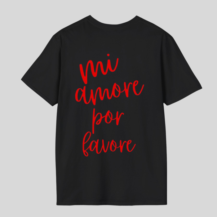 Tricou Unisex  Din Bumbac 100%  Mi amore por favor [4]