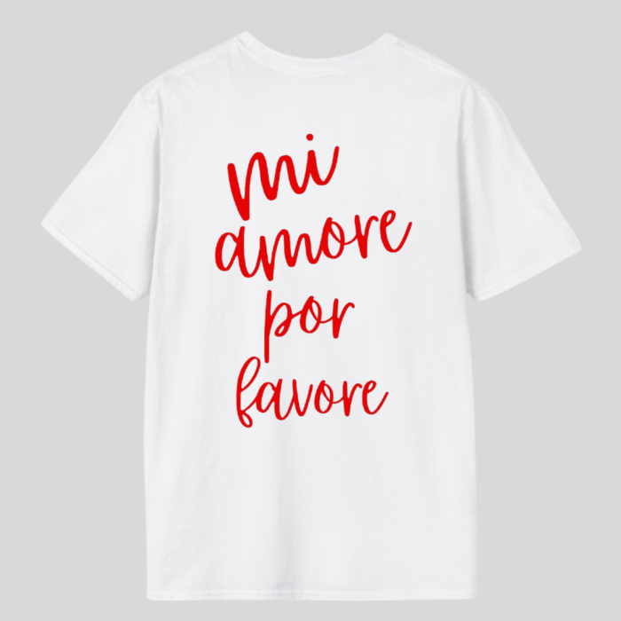 Tricou Unisex  Din Bumbac 100%  Mi amore por favor [2]
