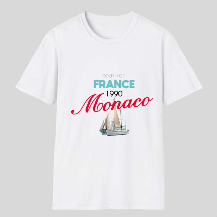 Tricou Unisex Din Bumbac 100% Monaco [2]