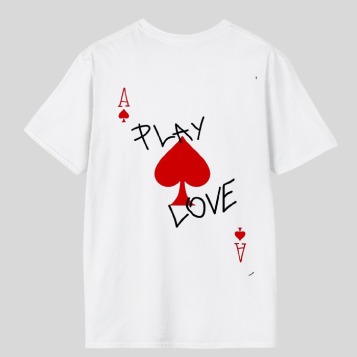 Tricou unisex din bumbac 100%   Play love [2]