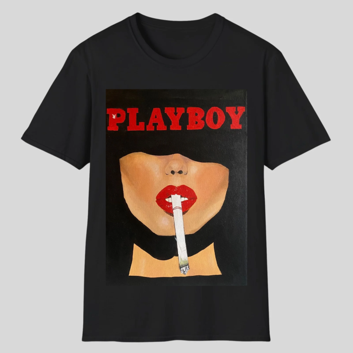 Tricou Unisex din Bumbac 100% Playboy [5]