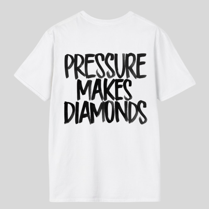 Tricou unisex din bumbac 100% Pressure make diamonds [2]