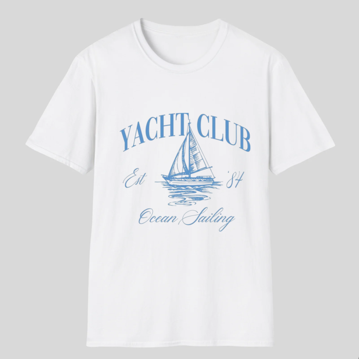 Tricou Unisex Din Bumbac 100% Yacht Club [2]