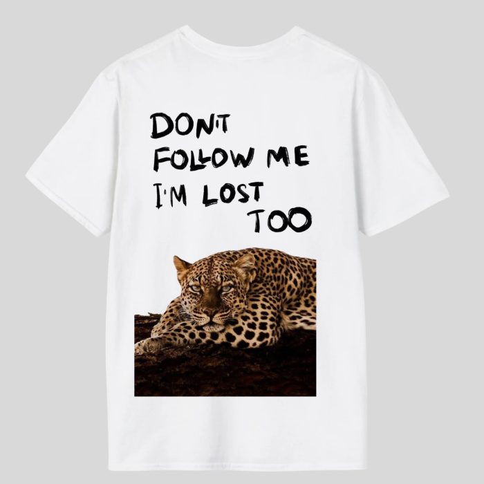 Tricou Unisex Din Bumbac 100% Don't follow me [2]
