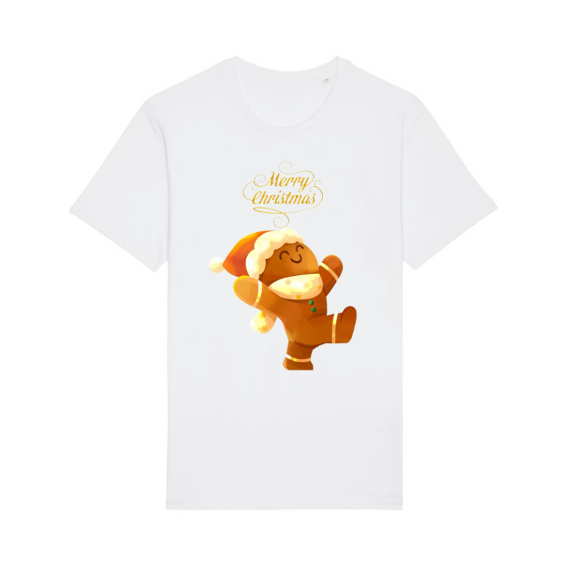 TRICOU UNISEX DIN BUMBAC ORGANIC CHRISTMAS SMILE [2]