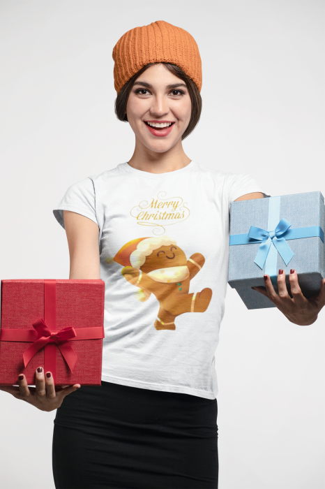 TRICOU UNISEX DIN BUMBAC ORGANIC CHRISTMAS SMILE [1]