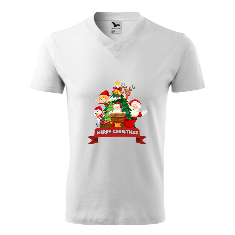 TRICOU UNISEX DIN BUMBAC ORGANIC CHRISTMAS VIBE [1]