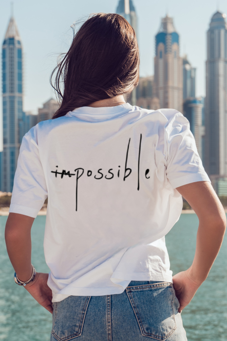 Tricou unisex din bumbac 100% Possible [4]