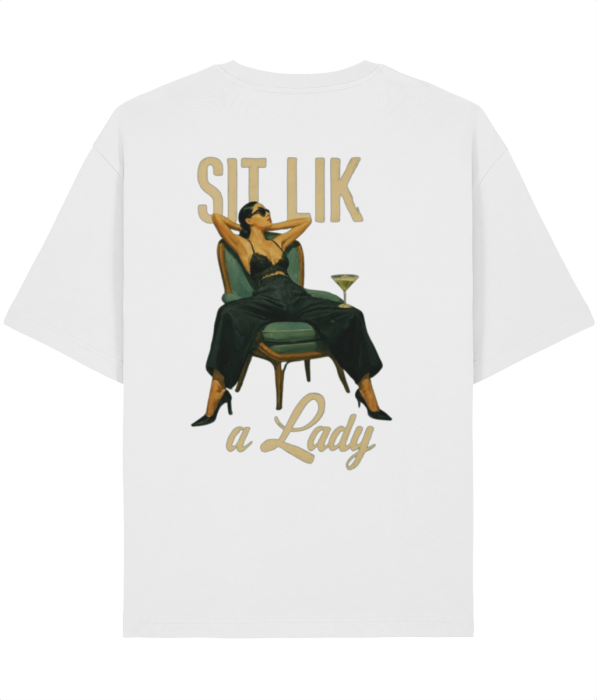 Tricou Unisex  Din Bumbac 100% Sit like a lady [2]