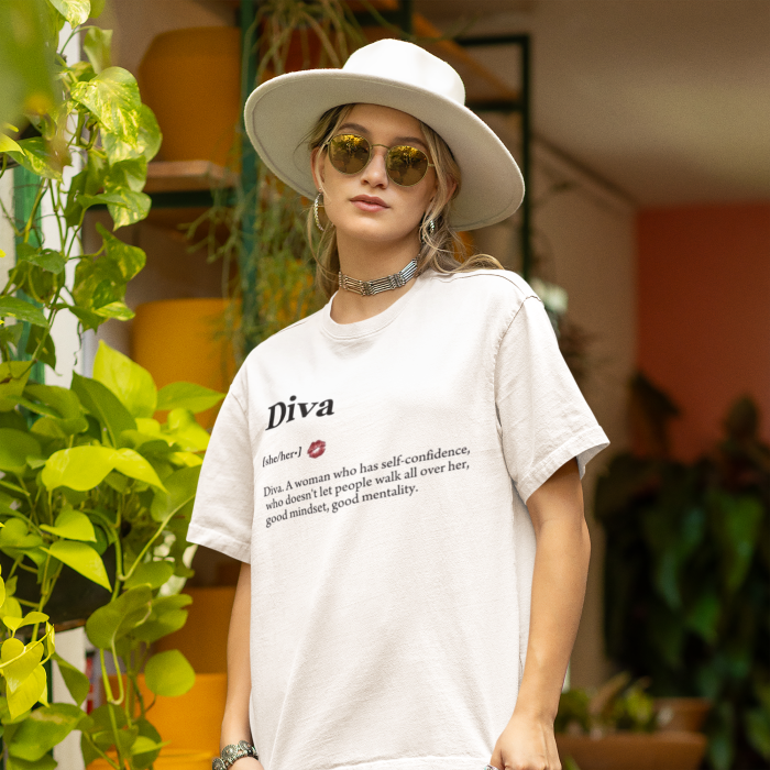 Tricou Unisex Relaxed Din Bumbac Organic Diva [3]