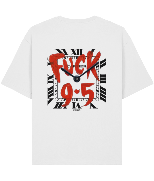 Tricou Unisex Relaxed Din Bumbac Organic Fuck 9 - 5 [2]