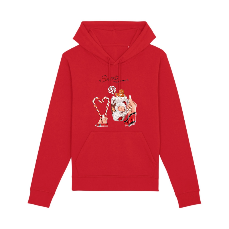 HANORACE PERSONALIZATE - HANORAC UNISEX DIN BUMBAC ORGANIC SWEET DECEMBER