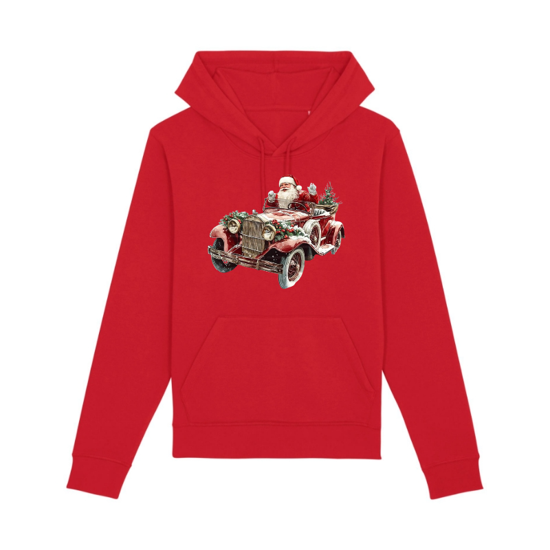 HANORACE PERSONALIZATE - HANORAC UNISEX DIN BUMBAC ORGANIC SANTA CLAUS