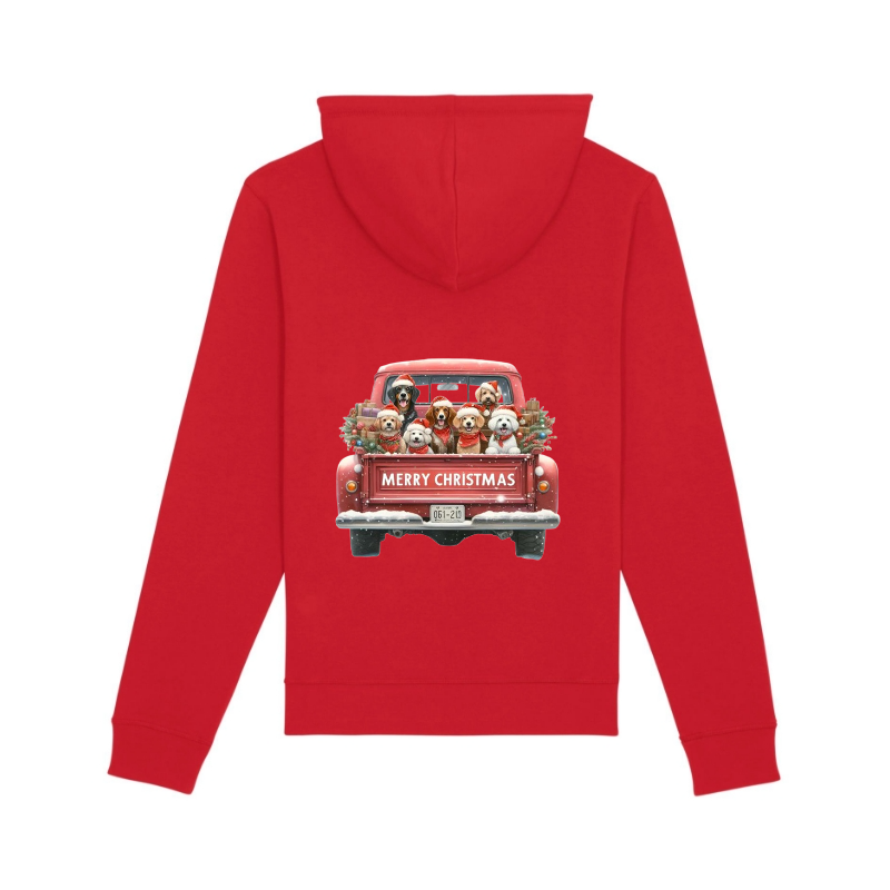 HANORACE PERSONALIZATE - HANORAC UNISEX DIN BUMBAC ORGANIC CHRISTMAS FRIENDS