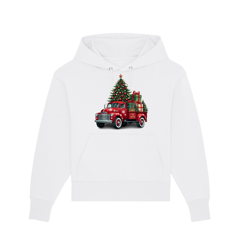 HANORACE PERSONALIZATE - HANORAC UNISEX DIN BUMBAC ORGANIC CHRISTMAS CAR