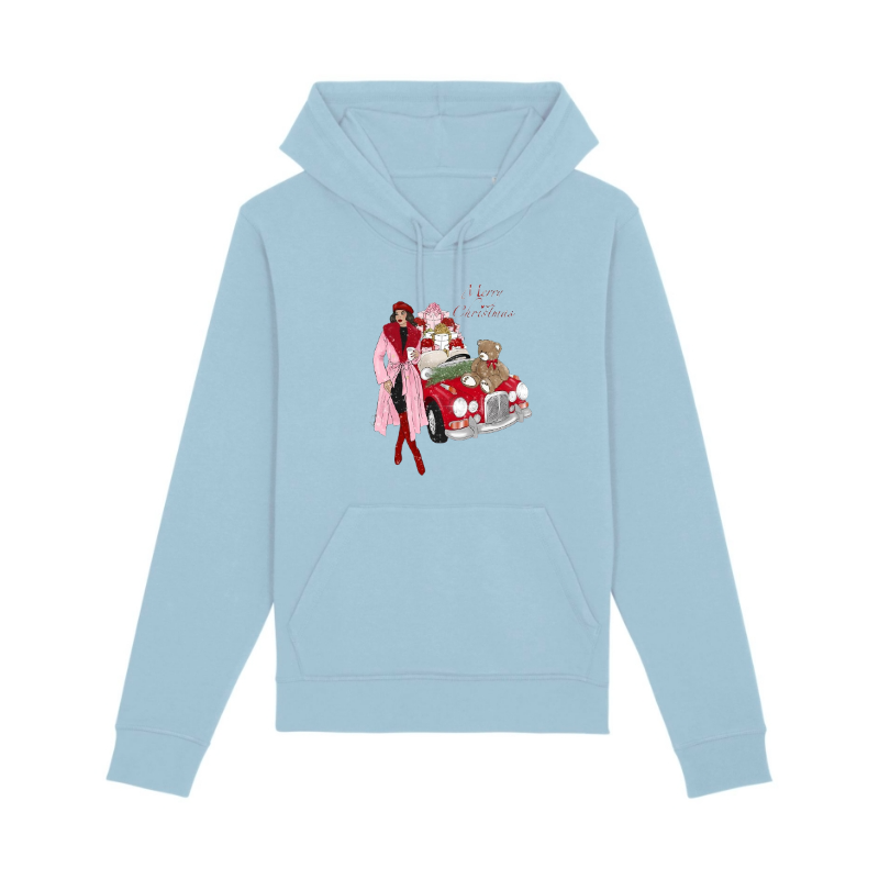 HANORACE PERSONALIZATE - HANORAC UNISEX DIN BUMBAC ORGANIC CHRISTMAS FASHIONISTA