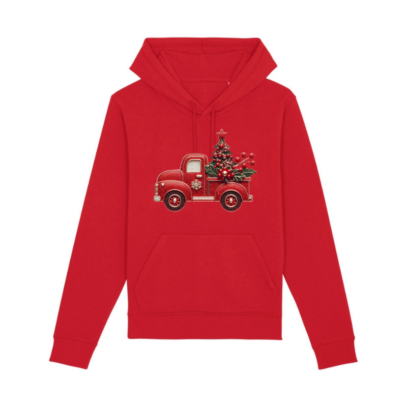 HANORACE PERSONALIZATE - HANORAC UNISEX DIN BUMBAC ORGANIC CHRISTMAS CAR