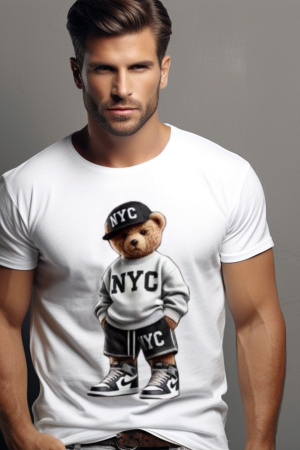 Colectia Trendy - Tricou din bumbac organic personalizat cu imagini print