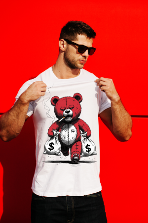 Colectia Trendy - Tricou din bumbac organic personalizat cu imagini print