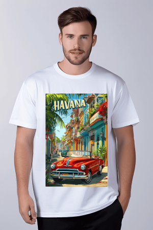 Colectia Trendy - Tricou din bumbac organic personalizat cu imagini print