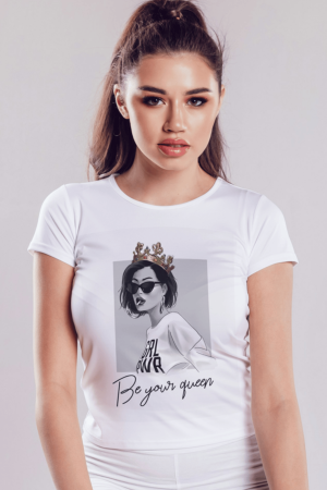 Colectia Tricouri cu mesaje - Tricou din bumbac organic personalizat cu imagini print tematica la moda