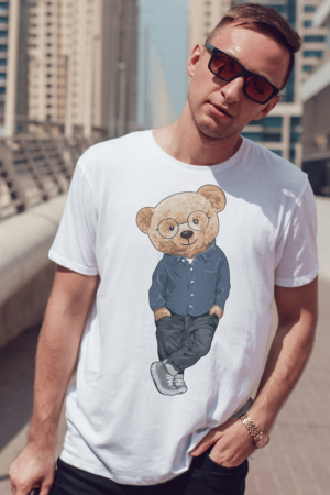 Colectia Trendy - Tricou din bumbac organic personalizat cu imagini print