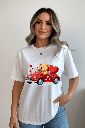 Colectia Tricouri cu mesaje - Tricou din bumbac organic personalizat cu imagini print tematica la moda