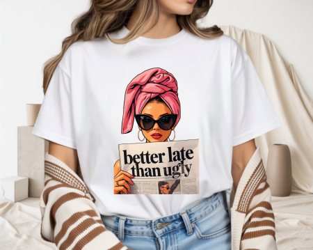 Tricouri pentru femei - Tricou din bumbac organic personalizat cu imagini print tematica la moda