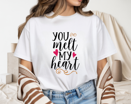 Tricouri pentru femei - Tricou din bumbac organic personalizat cu imagini print tematica la moda