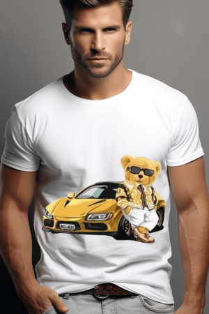 Colectia Trendy - Tricou din bumbac organic personalizat cu imagini print