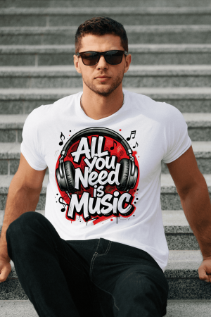 Colectia Trendy - Tricou din bumbac organic personalizat cu imagini print