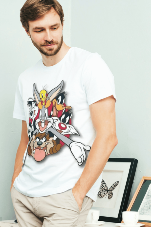 Colectia Trendy - Tricou din bumbac organic personalizat cu imagini print