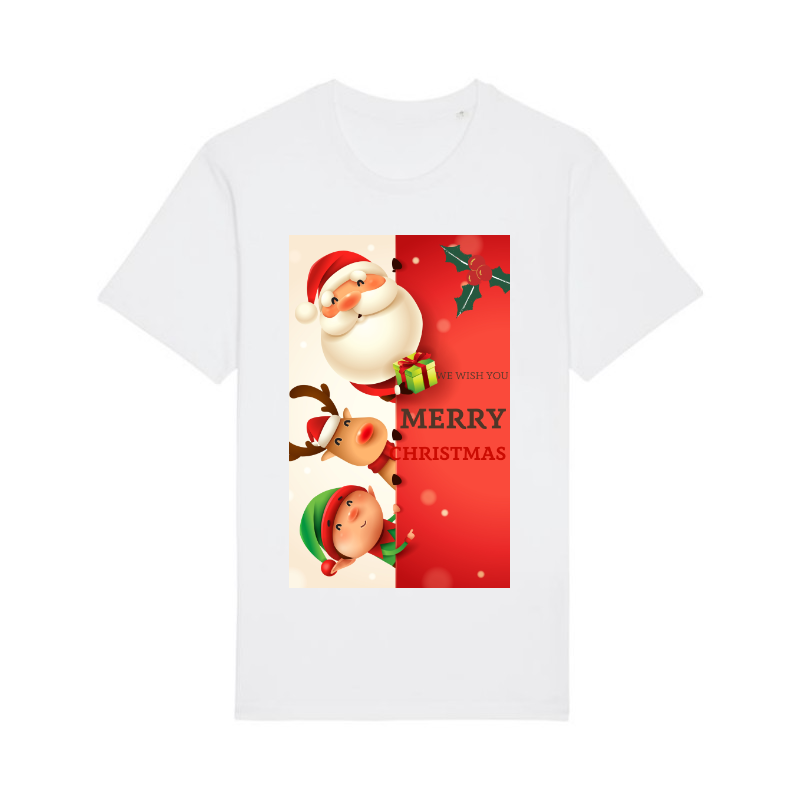 TRICOU DIN BUMBAC ORGANIC CHRISTMAS TEAM [1]