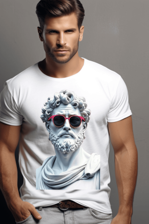 Colectia Trendy - Tricou din bumbac organic personalizat cu imagini print