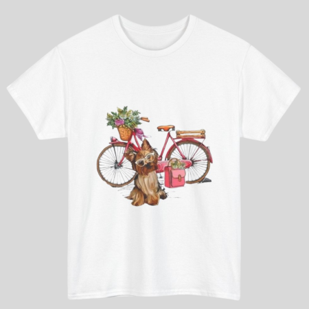 Colectia Trendy - Tricou din bumbac organic personalizat cu imagini print tematica la moda