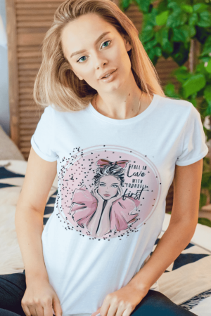 Colectia Tricouri cu mesaje - Tricou din bumbac organic personalizat cu imagini print tematica la moda