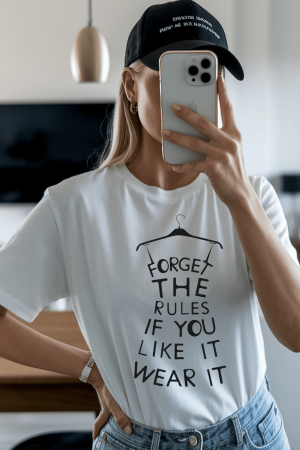 Colectia Tricouri cu mesaje - Tricou din bumbac organic personalizat cu imagini print tematica la moda