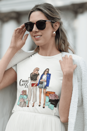 Colectia Fashionista - TRICOU IMPRIMAT GIRLS BOSS