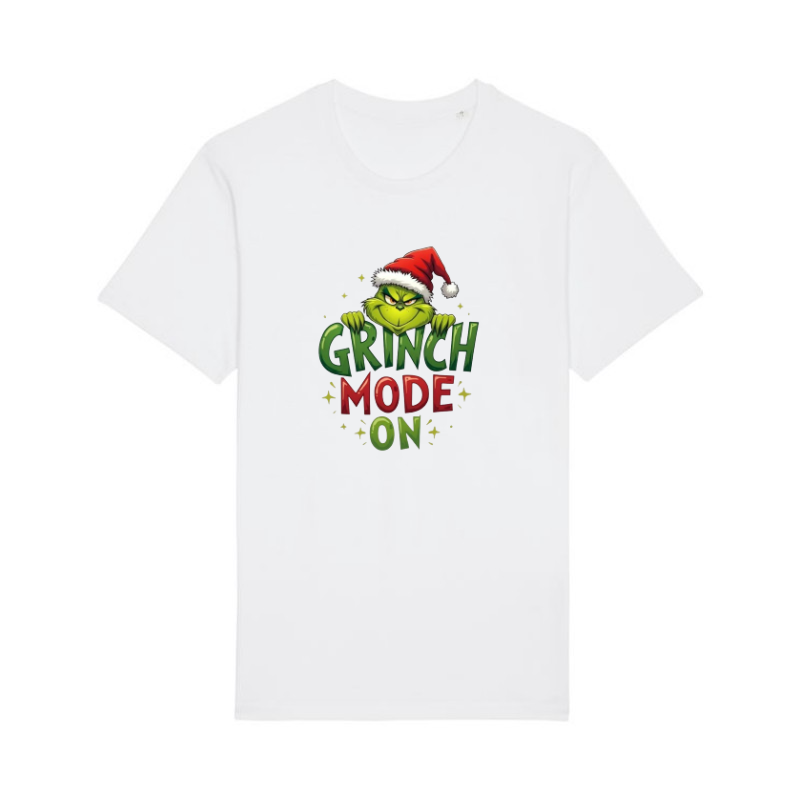 Tricou din bumbac organic personalizat cu imagini print tematica moda de Craciun. [1]