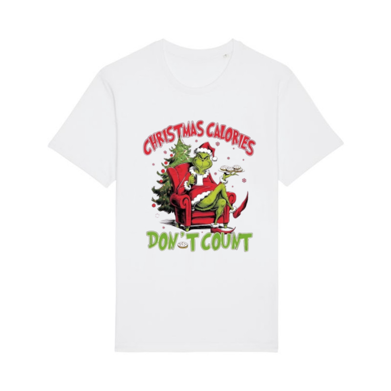 COLECTIA DE CRACIUN - Tricou din bumbac organic personalizat cu imagini print tematica moda de Craciun.