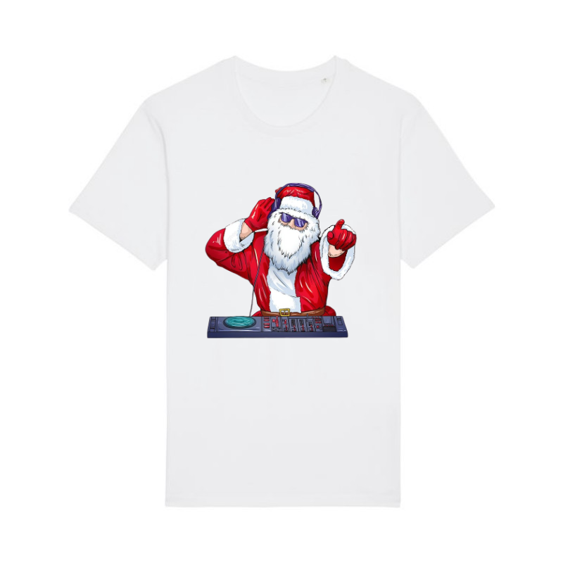 TRICOURI PERSONALIZATE - Tricou din bumbac organic personalizat cu imagini print tematica moda de Craciun.