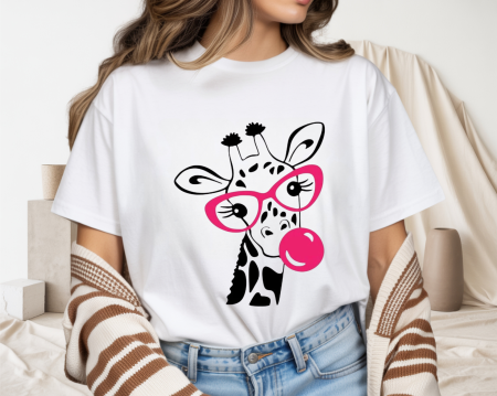 Tricouri pentru femei - Tricou din bumbac organic personalizat cu imagini print tematica la moda