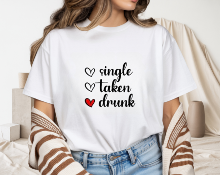 Colectia Petrecerea Burlacitelor - Tricou din bumbac organic personalizat cu imagini print tematica la moda