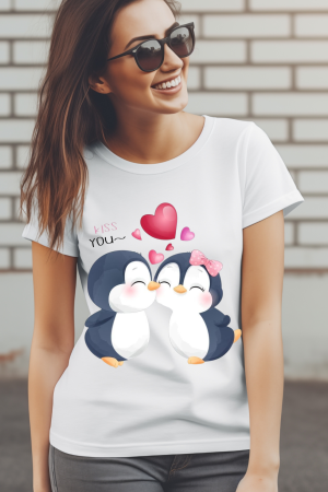 Colectia Tricouri cu mesaje - Tricou din bumbac organic personalizat cu imagini print tematica la moda