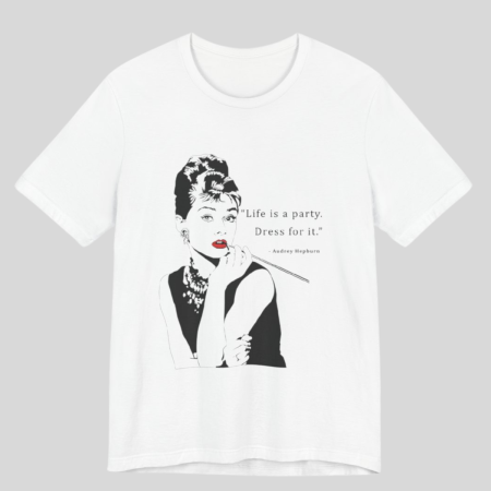 COLECTII - TRICOU IMPRIMAT LIFE IS A PARTY DRESS FOR IT