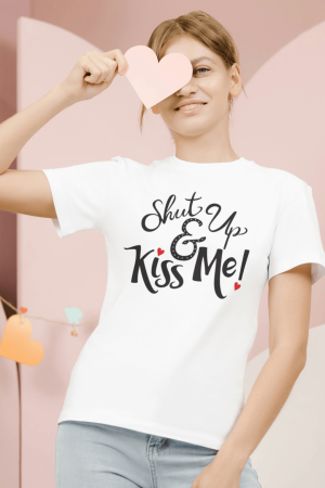 Colectia Tricouri cu mesaje - Tricou din bumbac organic personalizat cu imagini print tematica la moda