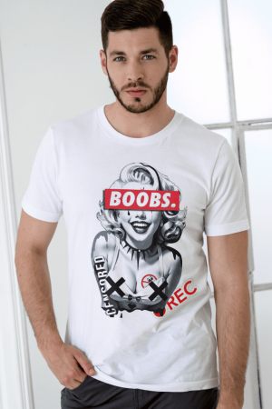 Colectia Valentine's Day - Tricou din bumbac organic personalizat cu imagini print