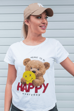 Colectia Tricouri cu mesaje - Tricou din bumbac organic personalizat cu imagini print tematica la moda